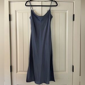 Blue Slip Dress
